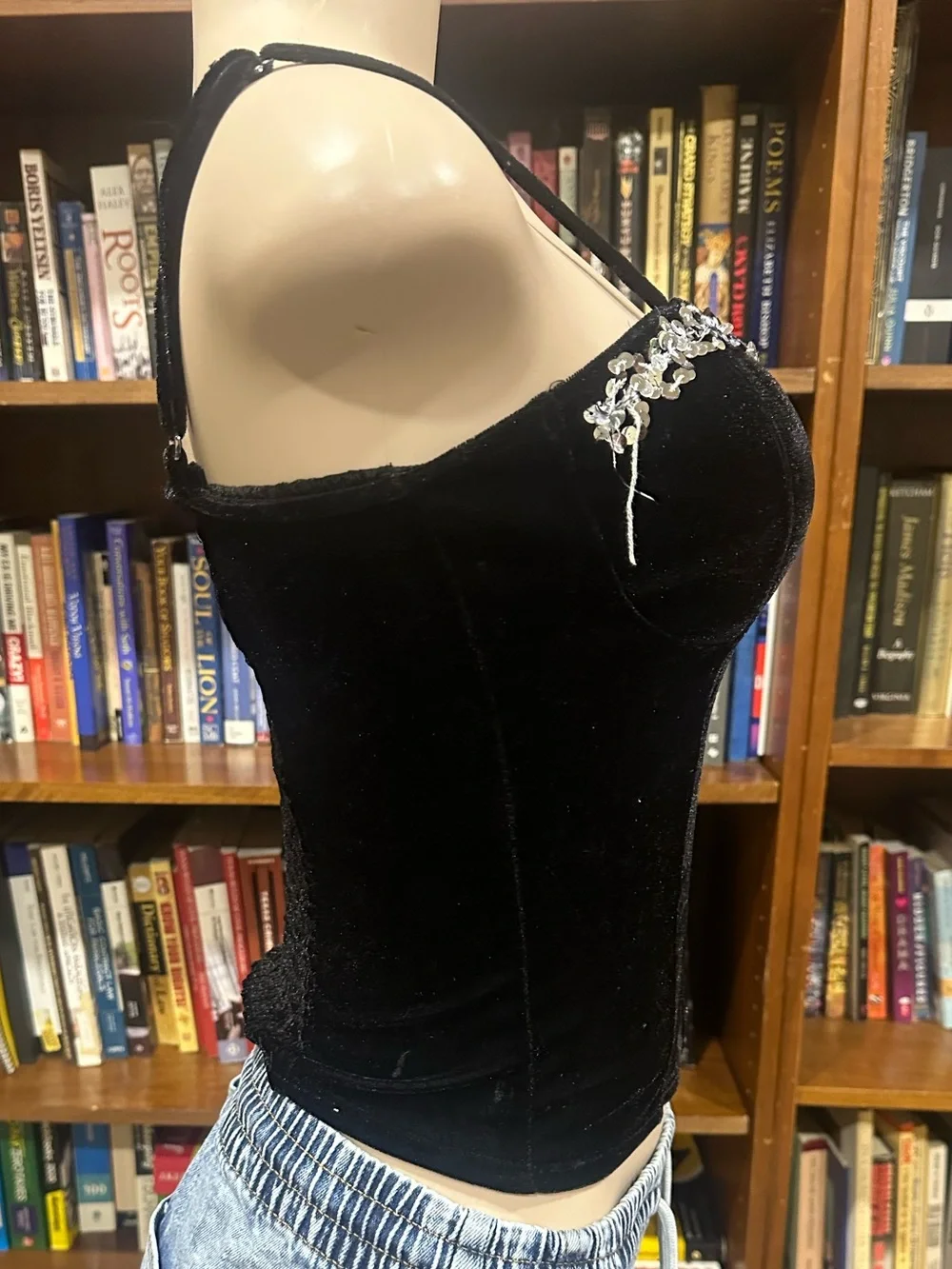 Wet Seal black velvet